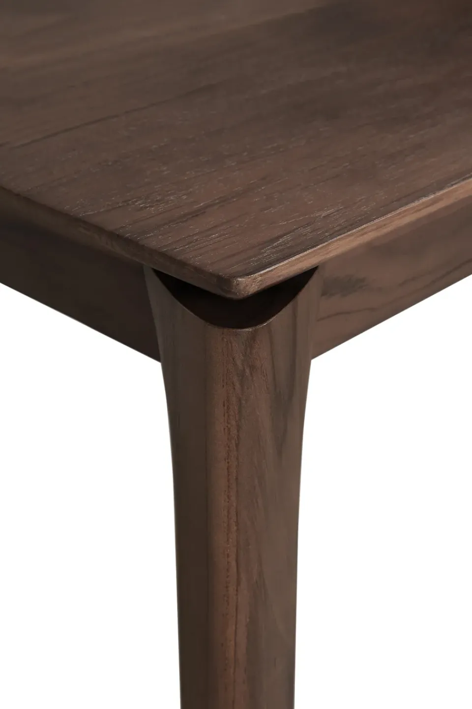 Mesa de comedor Bok 200x95 cm, Lackad teak brown*Ethnicraft New