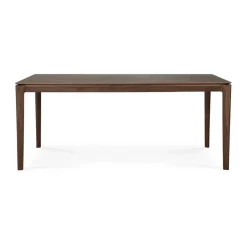 Mesa de comedor Bok 180x90 cm, Lackad teak brown*Ethnicraft Discount