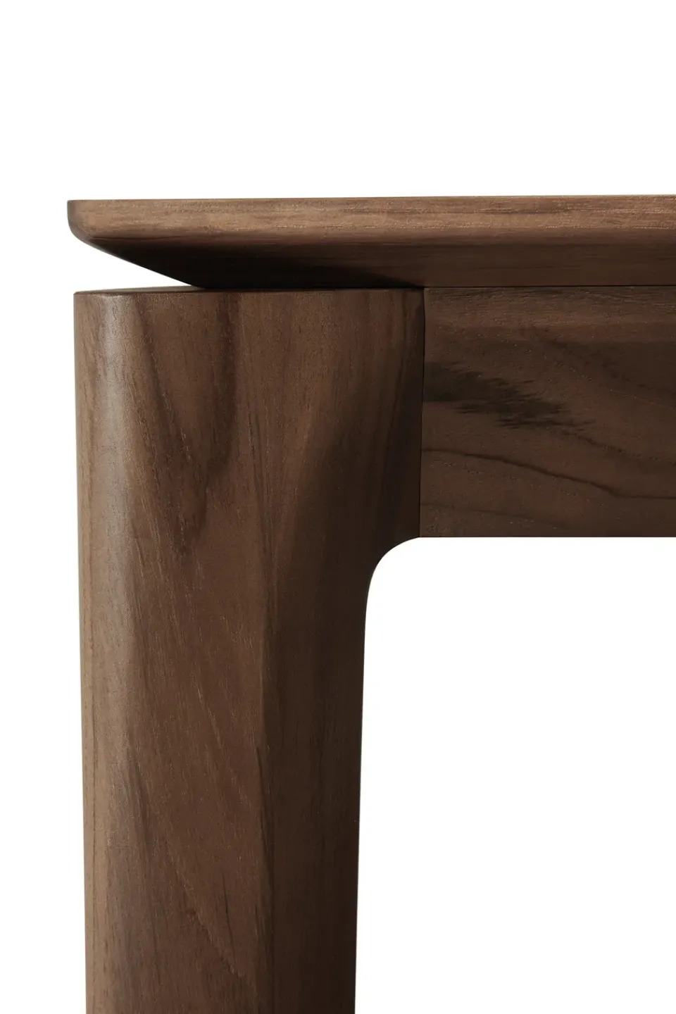 Mesa de comedor Bok 180x90 cm, Lackad teak brown*Ethnicraft Discount