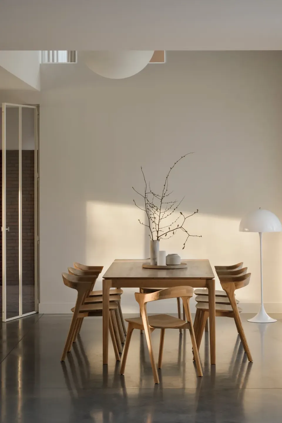 Mesa de comedor Bok 200x95 cm, Roble con aceite duro encerado*Ethnicraft Best