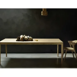 Mesa de comedor Bok 240x100 cm, Roble con aceite duro encerado*Ethnicraft Clearance
