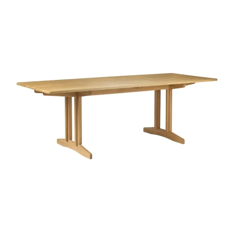 Mesa de comedor C64 Shaker 90x220 cm, Roble macizo aceitado*FDB Møbler Discount