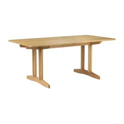 Mesa de comedor C64 Shaker 90x180 cm, Roble macizo aceitado*FDB Møbler Best