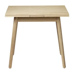 Mesa de comedor C35AH dutch extract 82x82 cm, Oak nature-oak nature lacquered*FDB Møbler
