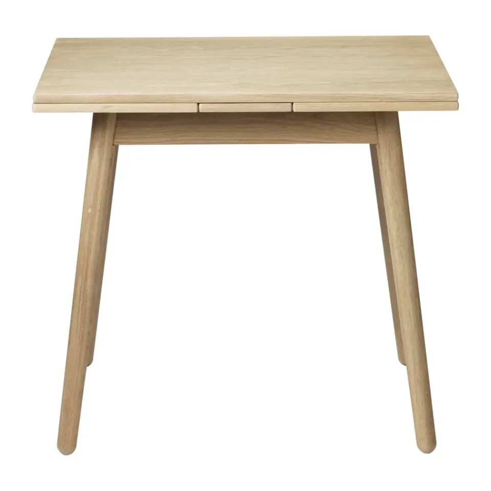 Mesa de comedor C35AH dutch extract 82x82 cm, Oak nature-oak nature lacquered*FDB Møbler