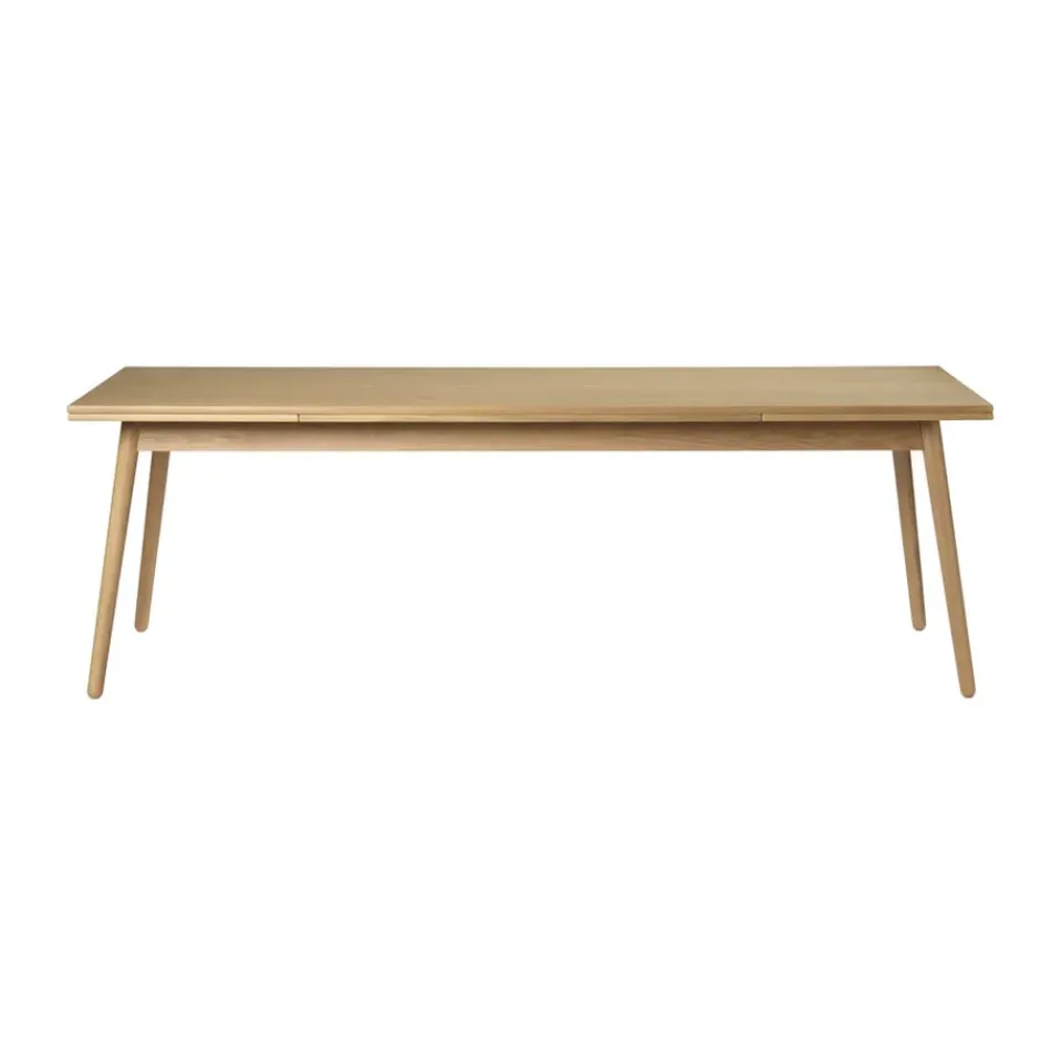 Mesa de comedor C35AH dutch extract 82x160 cm, Oak nature-oak nature lacquered*FDB Møbler New