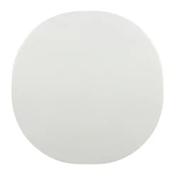 Mesa de comedor Carmel Bistro 75x75 cm, Clam white-black semi matt*GUBI Best