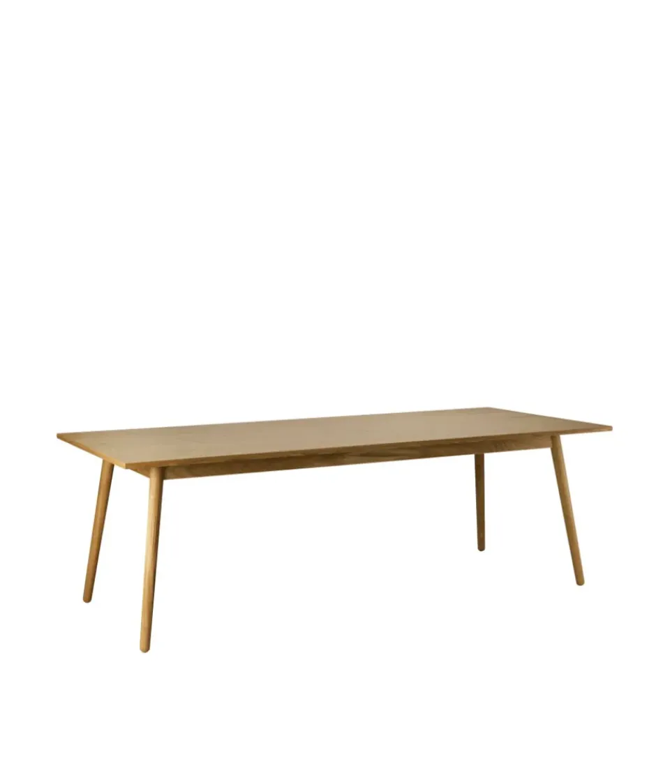 Mesa de comedor C35C 95x220 cm, Oak nature-oak nature lacquered*FDB Møbler Hot