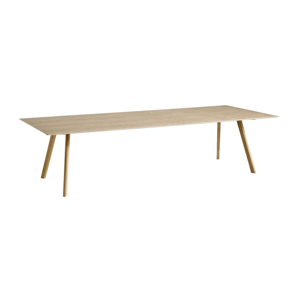 Mesa de comedor CPH30 2.0, 90x300 cm, Roble lacado-roble chapado*HAY New
