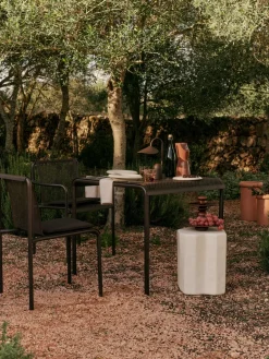 Mesa de comedor Dapple 80x80 cm, Dark Chocolate*Ferm Living Sale
