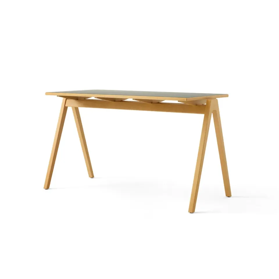 Mesa de comedor Daystak RD2, 122x71x61 cm, Honey -nano laminate*&Tradition Hot