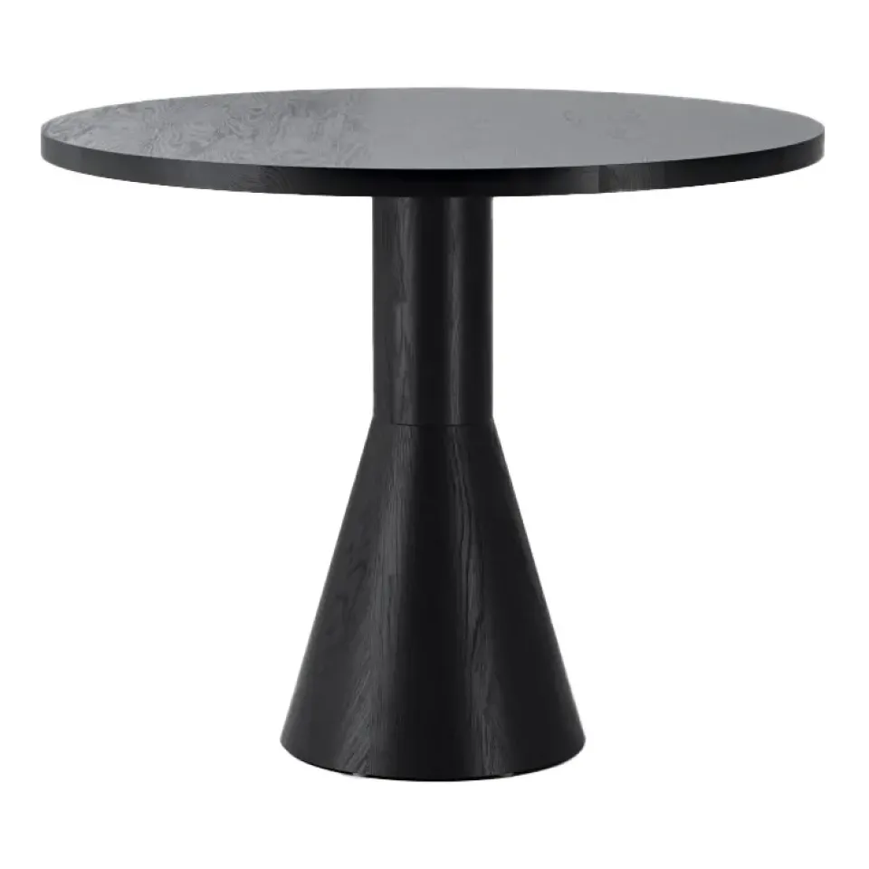 Mesa de comedor Draft Ø88 cm, Fresno teñido de*Massproductions Online