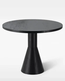 Mesa de comedor Draft Ø88 cm, Fresno teñido de*Massproductions Online