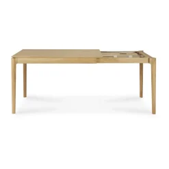 Mesa de comedor extensible Bok , Roble lacado, 90×120/180 cm*Ethnicraft Clearance