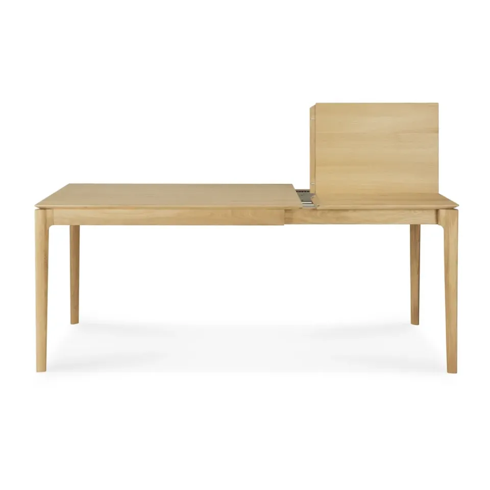 Mesa de comedor extensible Bok , Roble lacado, 90×120/180 cm*Ethnicraft Clearance
