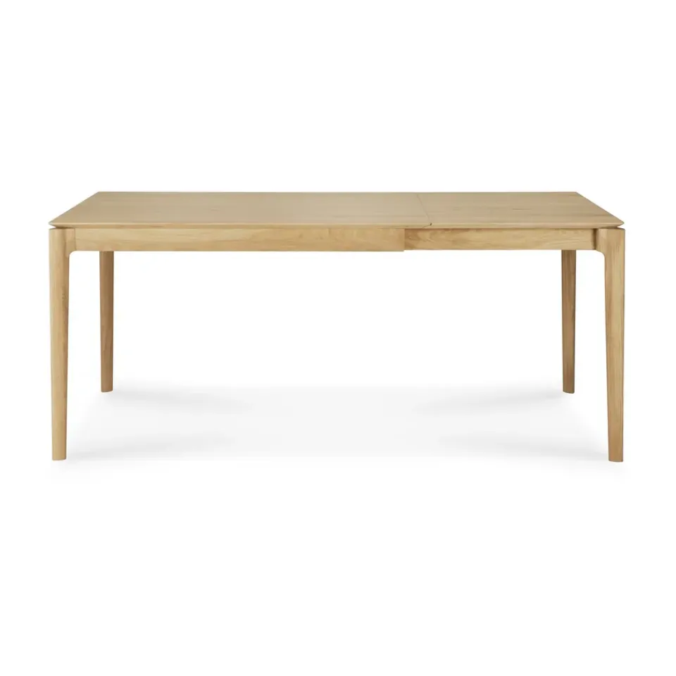 Mesa de comedor extensible Bok , Roble lacado, 90×120/180 cm*Ethnicraft Clearance