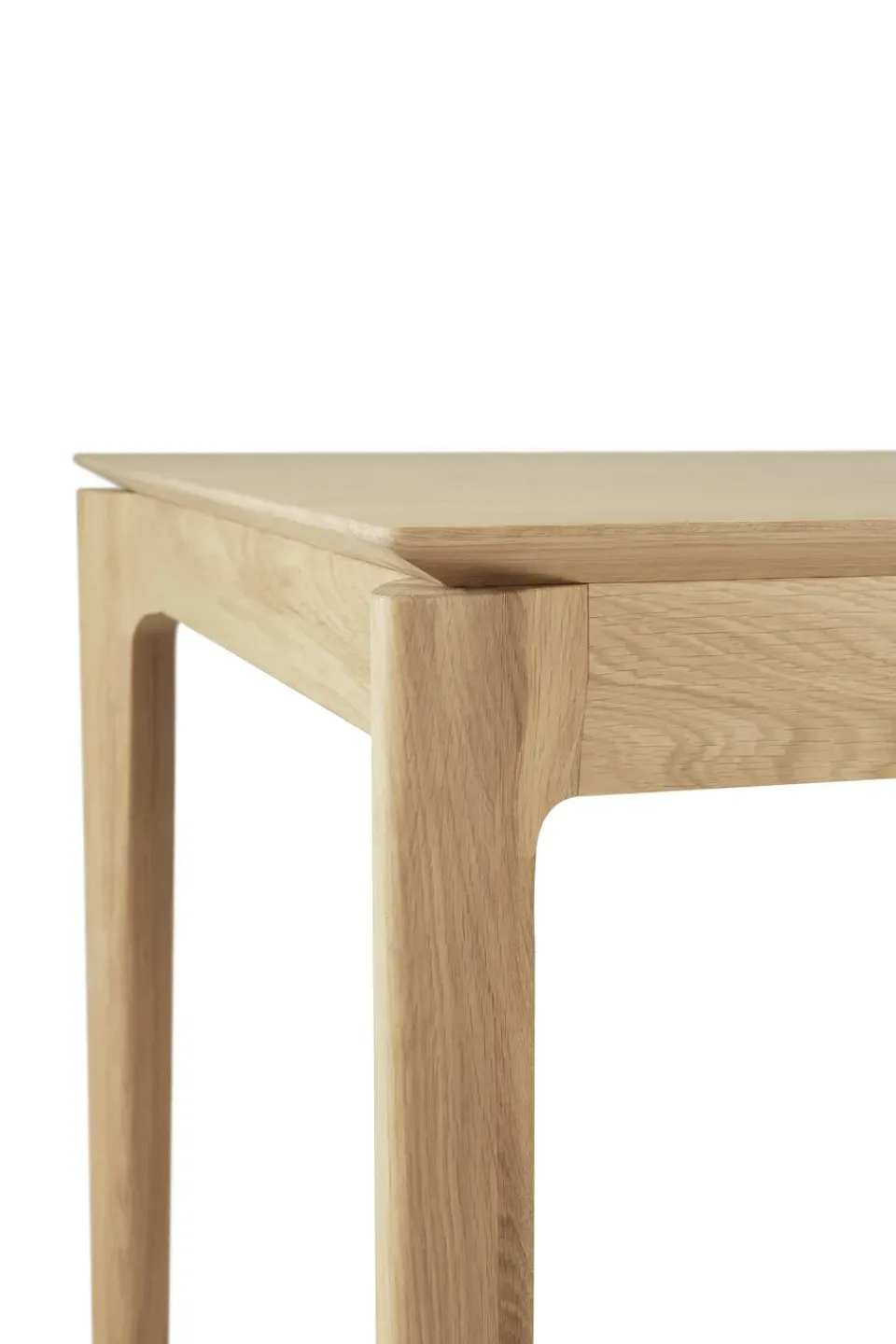 Mesa de comedor extensible Bok , Roble lacado, 90×120/180 cm*Ethnicraft Clearance