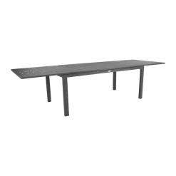 Mesa de comedor extensible Lomma, Anthracite 194-312 cm*Brafab Discount