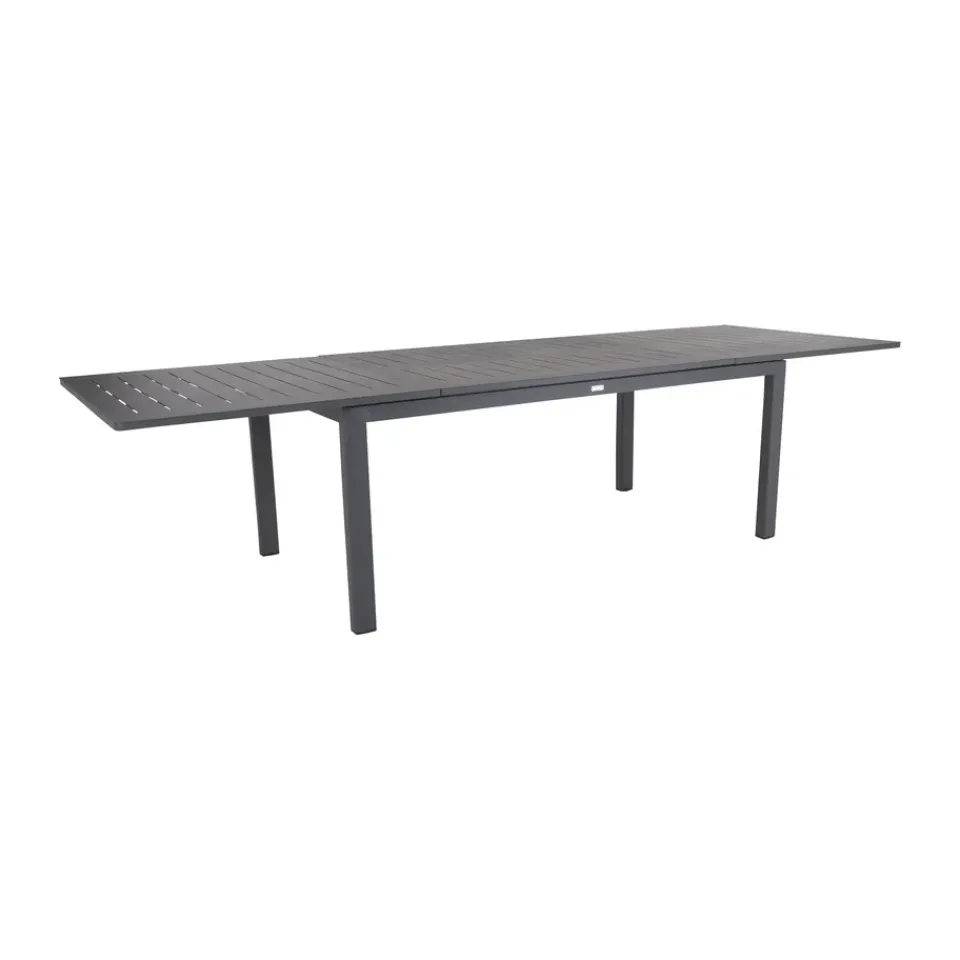 Mesa de comedor extensible Lomma, Anthracite 194-312 cm*Brafab Discount