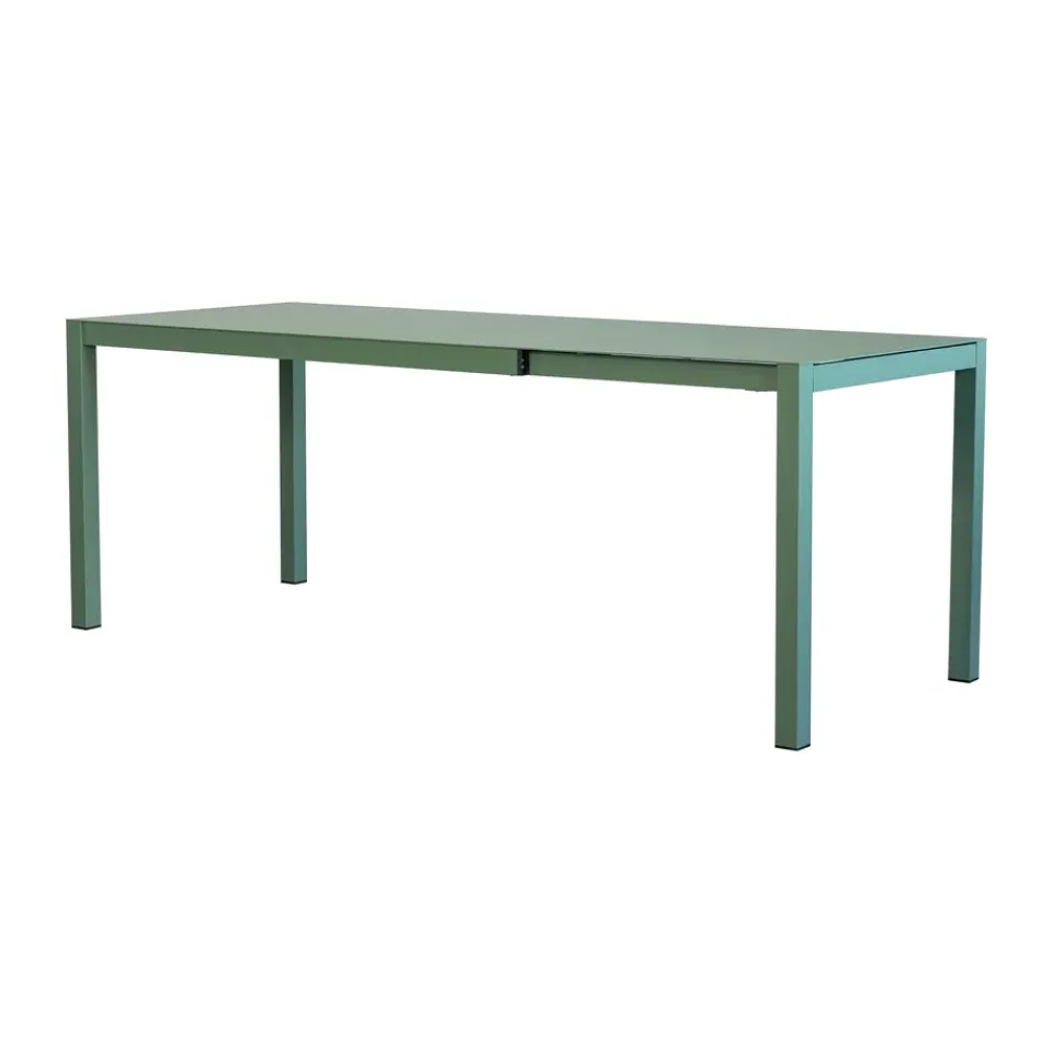 Mesa de comedor extensible Aria 140-200 cm, Sage green*Fiam