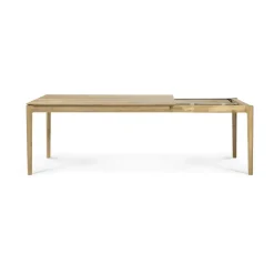 Mesa de comedor extensible Bok , Roble lacado, 90x160/240 cm*Ethnicraft Outlet