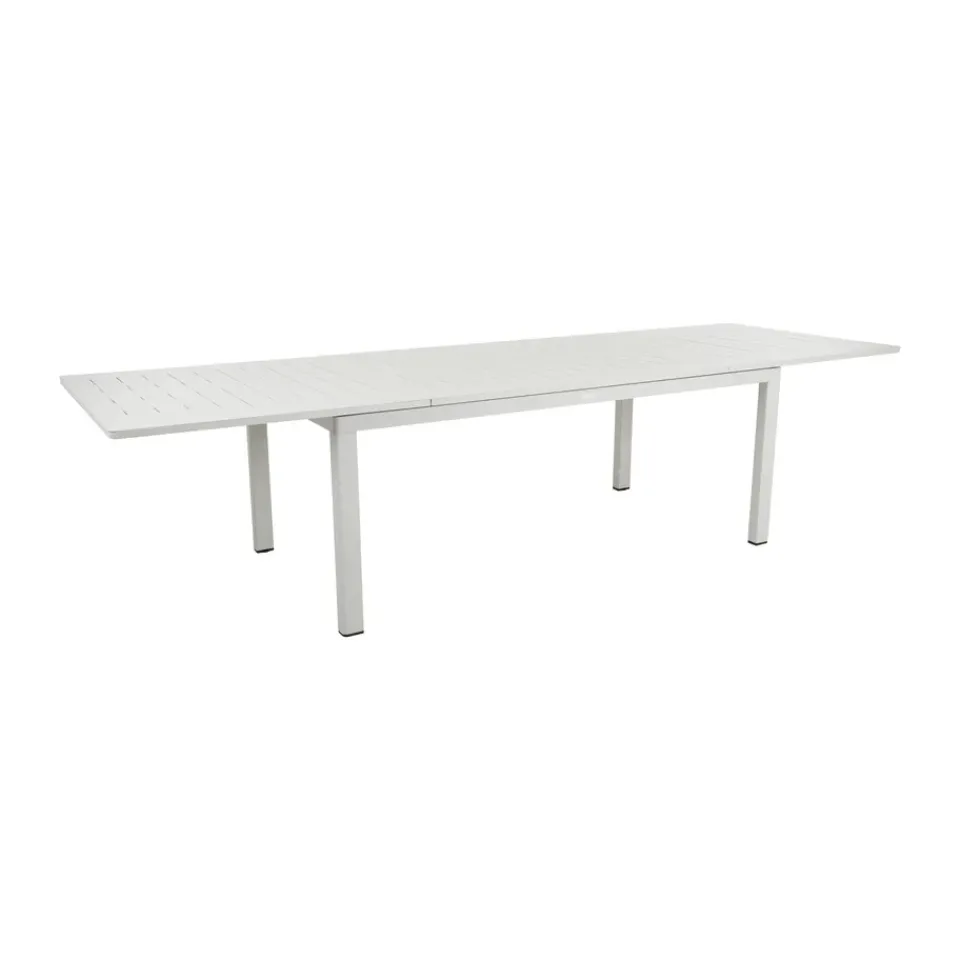 Mesa de comedor extensible Lomma, Light grey 194-312 cm*Brafab Clearance