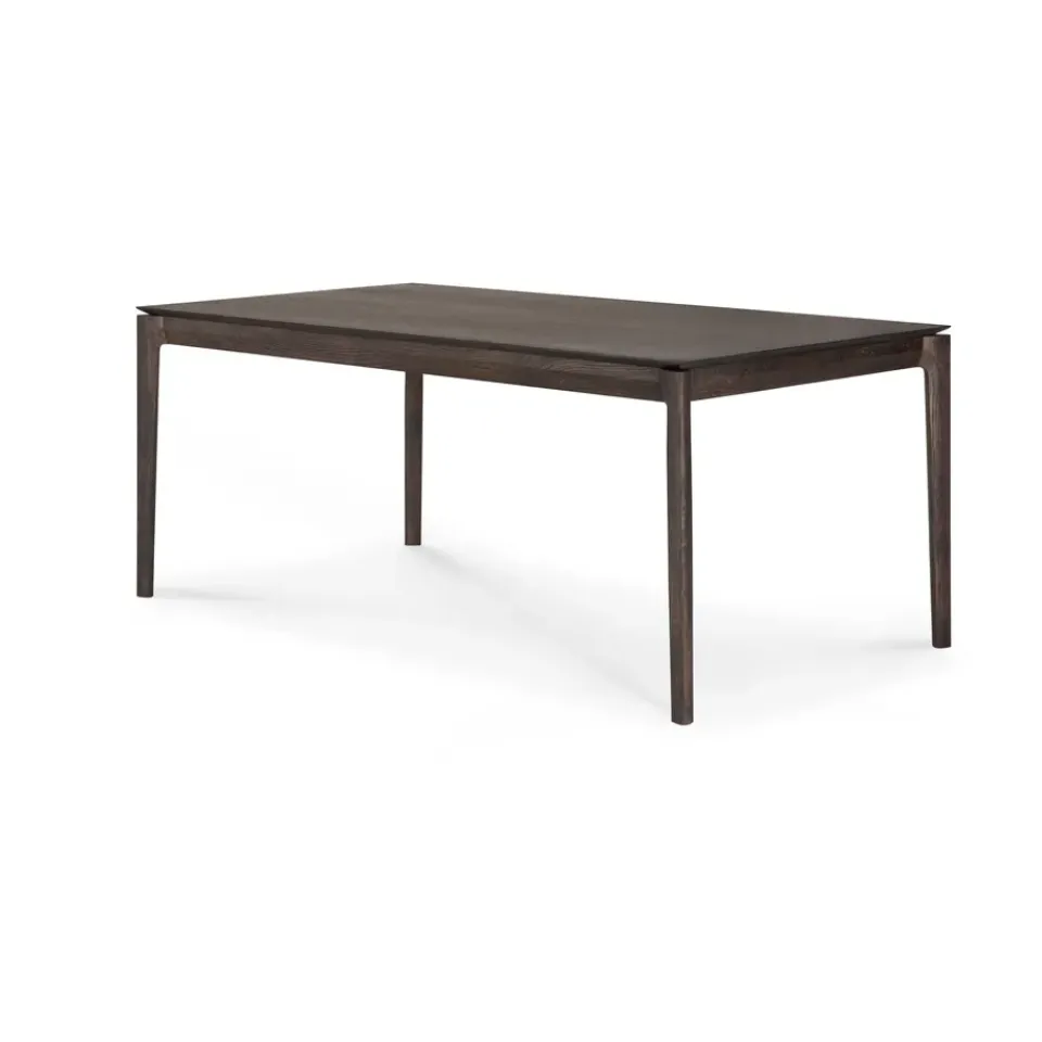 Mesa de comedor extensible Bok , Roble lacado en , 100×180/280 cm*Ethnicraft Discount