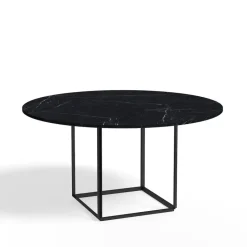 Mesa de comedor Florence redonda, mármol marquina, ø145 cm, soporte*New Works Best