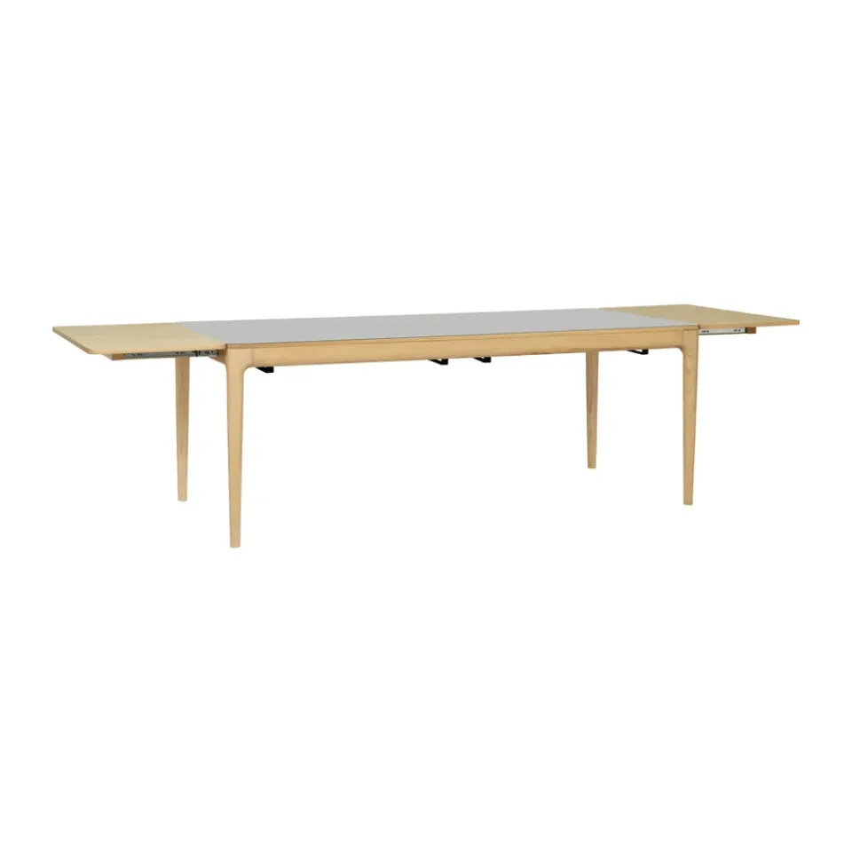 Mesa de comedor Heart'n'Soul 90x200 cm, Oak-cloud grey*Umage New