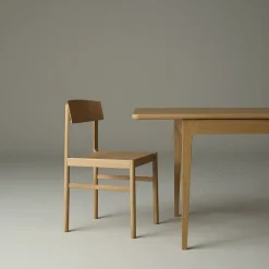Mesa de comedor Höllviken, Roble blanqueado con laca mate*Mavis