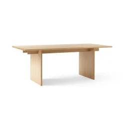 Mesa de comedor Ita OS1 con gestión de cables 95x200 cm, Oak*&Tradition New