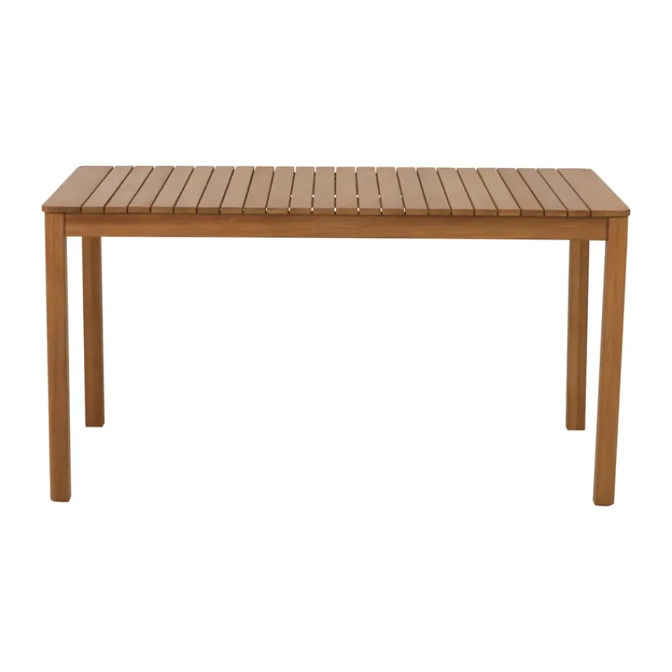 Mesa de comedor Joe, Natural, 140x80 cm*Brafab Discount