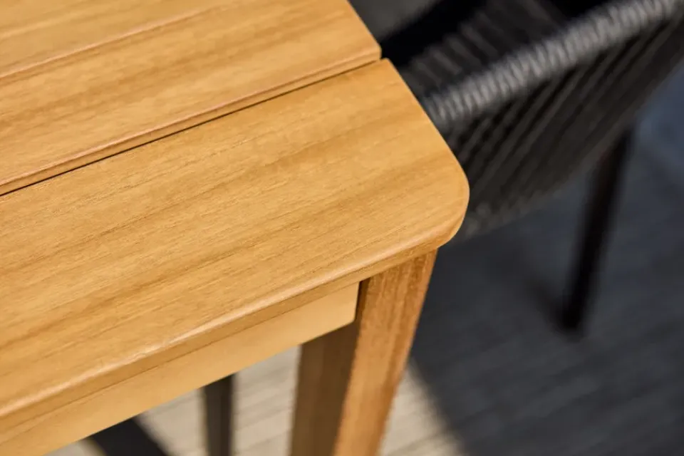 Mesa de comedor Joe, Natural, 140x80 cm*Brafab Discount
