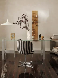 Mesa de comedor Lager 90x200 cm, Glass-aluminium*Ferm Living Online