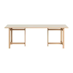 Mesa de comedor Rectangular, Light grey, 220x90 cm*MOEBE Hot