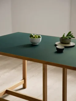 Mesa de comedor Rectangular, Green, 160x90 cm*MOEBE Best