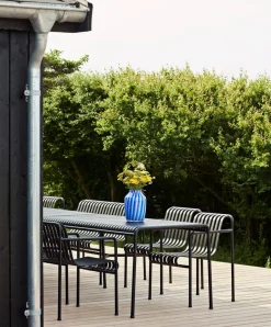 Mesa de comedor Palissade 170x90 cm, Anthracite*HAY