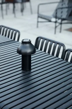 Mesa de comedor Palissade 170x90 cm, Anthracite*HAY