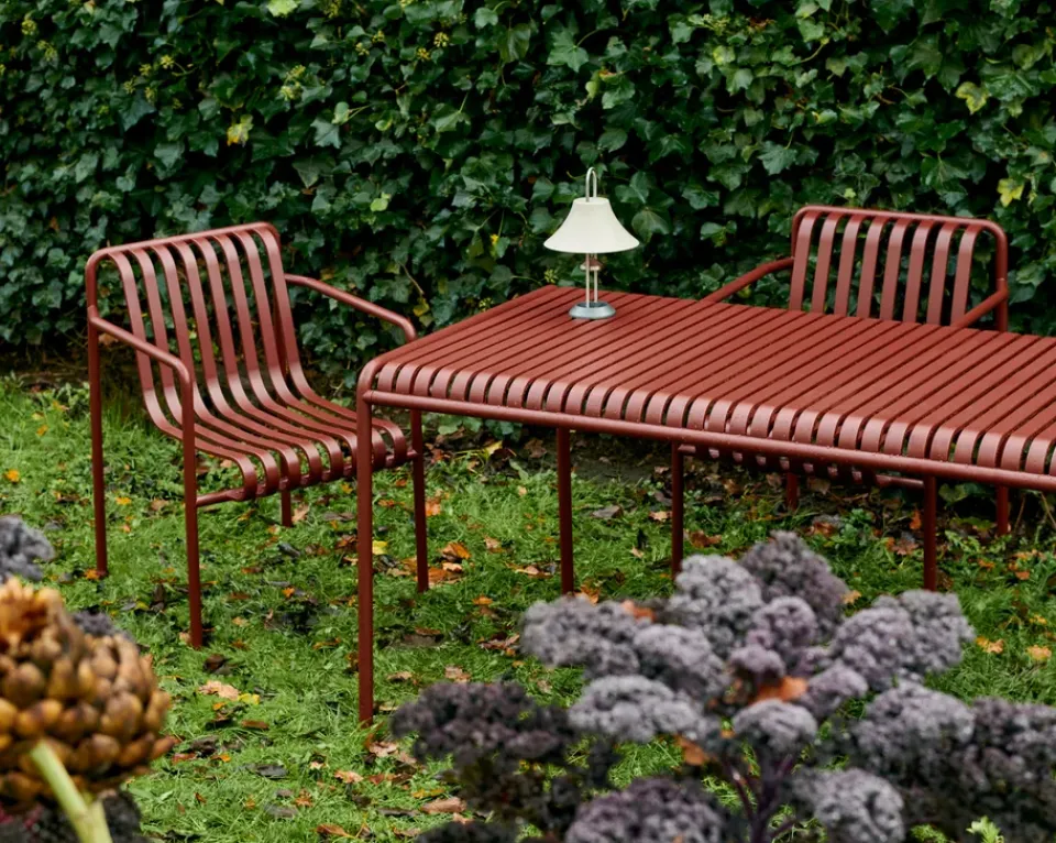Mesa de comedor Palissade 170x90 cm, Iron red*HAY Discount
