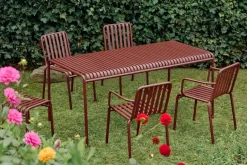 Mesa de comedor Palissade 170x90 cm, Iron red*HAY Discount