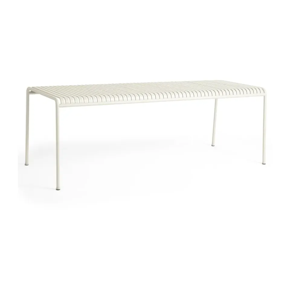 Mesa de comedor Palissade 220x90 cm, crema*HAY