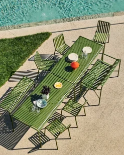 Mesa de comedor Palissade 170x90 cm, Olive green*HAY New
