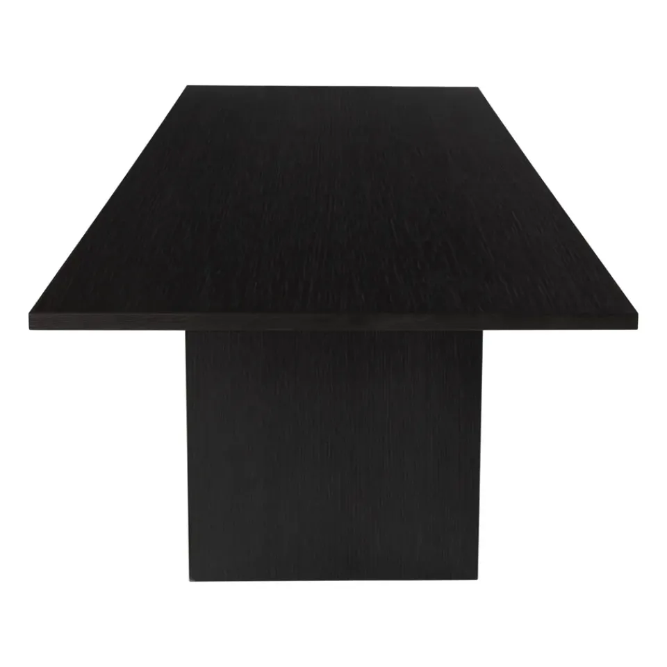 Mesa de comedor Private 100x320 cm, Roble teñido de marrón-*GUBI Outlet