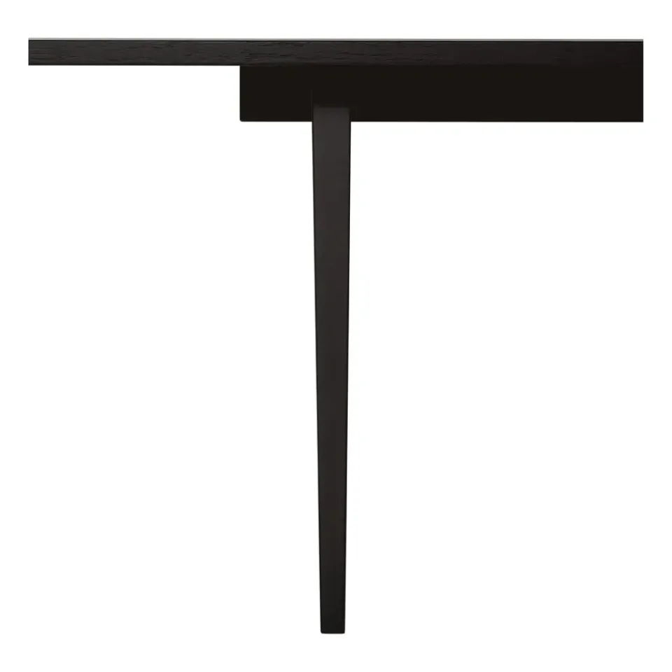 Mesa de comedor Private 100x320 cm, Roble teñido de marrón-*GUBI Outlet