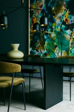 Mesa de comedor Private 100x260 cm, Roble teñido de marrón-*GUBI New