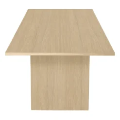 Mesa de comedor Private 100x260 cm, Roble teñido claro*GUBI Sale