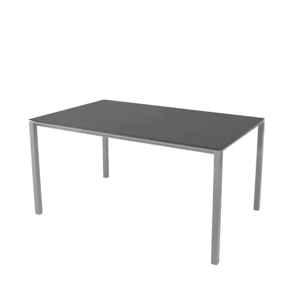 Mesa de comedor Pure, Basalt grey- claro 150x90 cm*Cane-line Best