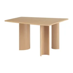 Mesa de comedor Re-norm, Chapa de roble lacada, 130x120 cm*Muuto Hot