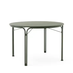 Mesa de comedor Thorvald SC98 Ø115 cm, Bronze green*&Tradition Discount