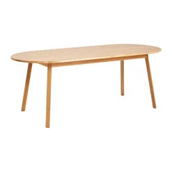 Mesa de comedor Triangle Leg, roble aceite, 200x85 cm*HAY